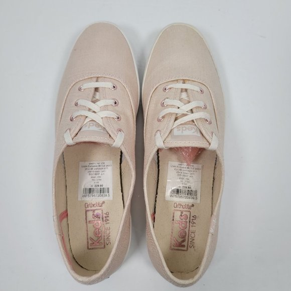 Keds Champion Women's Low Top Light Pink Sneakers WF57957 US Size 8.5 - Picture 5 of 8